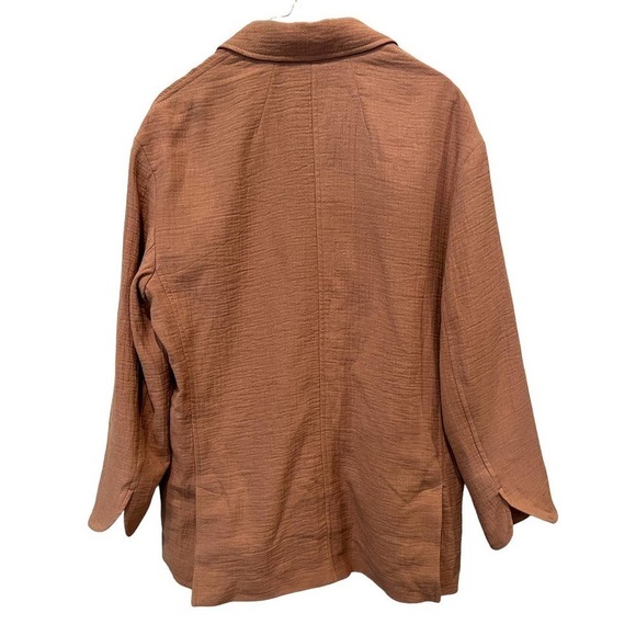 Madewell Cotton-Linen Relaxed Larsen Blazer (M) - Picture 3 of 6